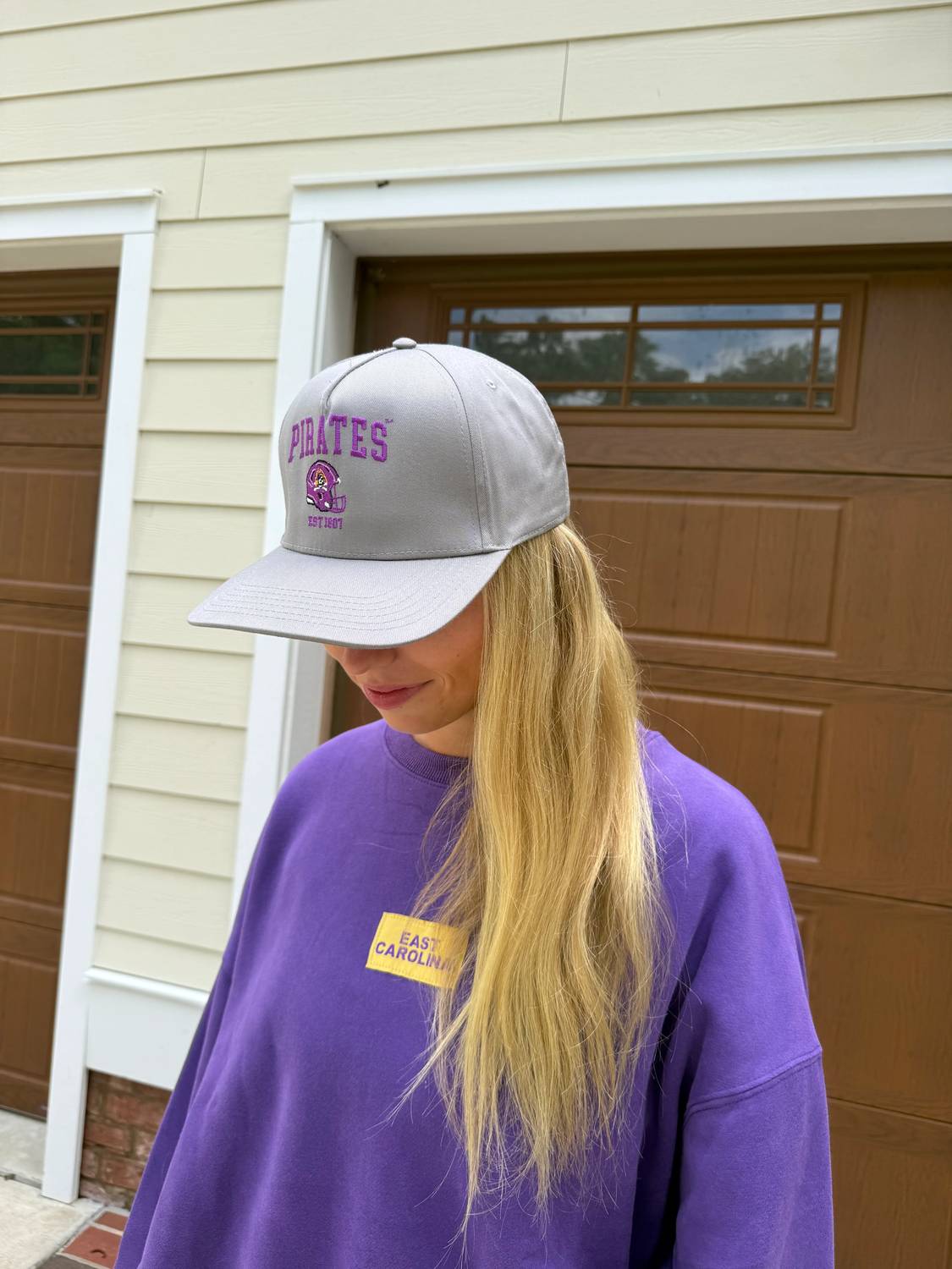 Women's East Carolina University Pirates Football Hat