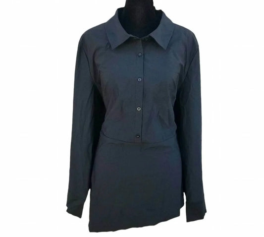 Alfani - Women's Button Long-sleeve Blouse - Rack Hunt