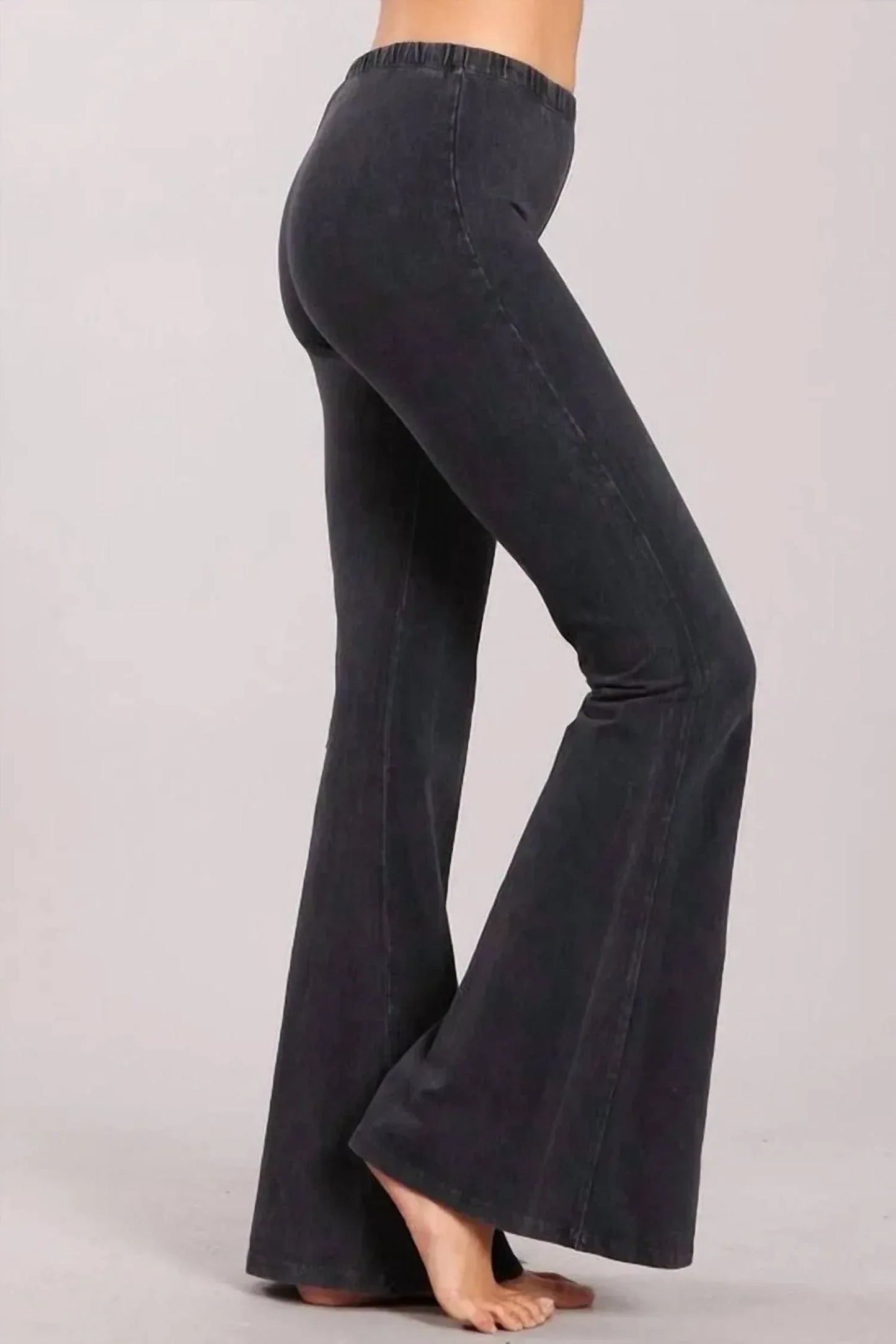 Chatoyant - Mineral Wash Bell Bottom Soft Pant - Rack Hunt