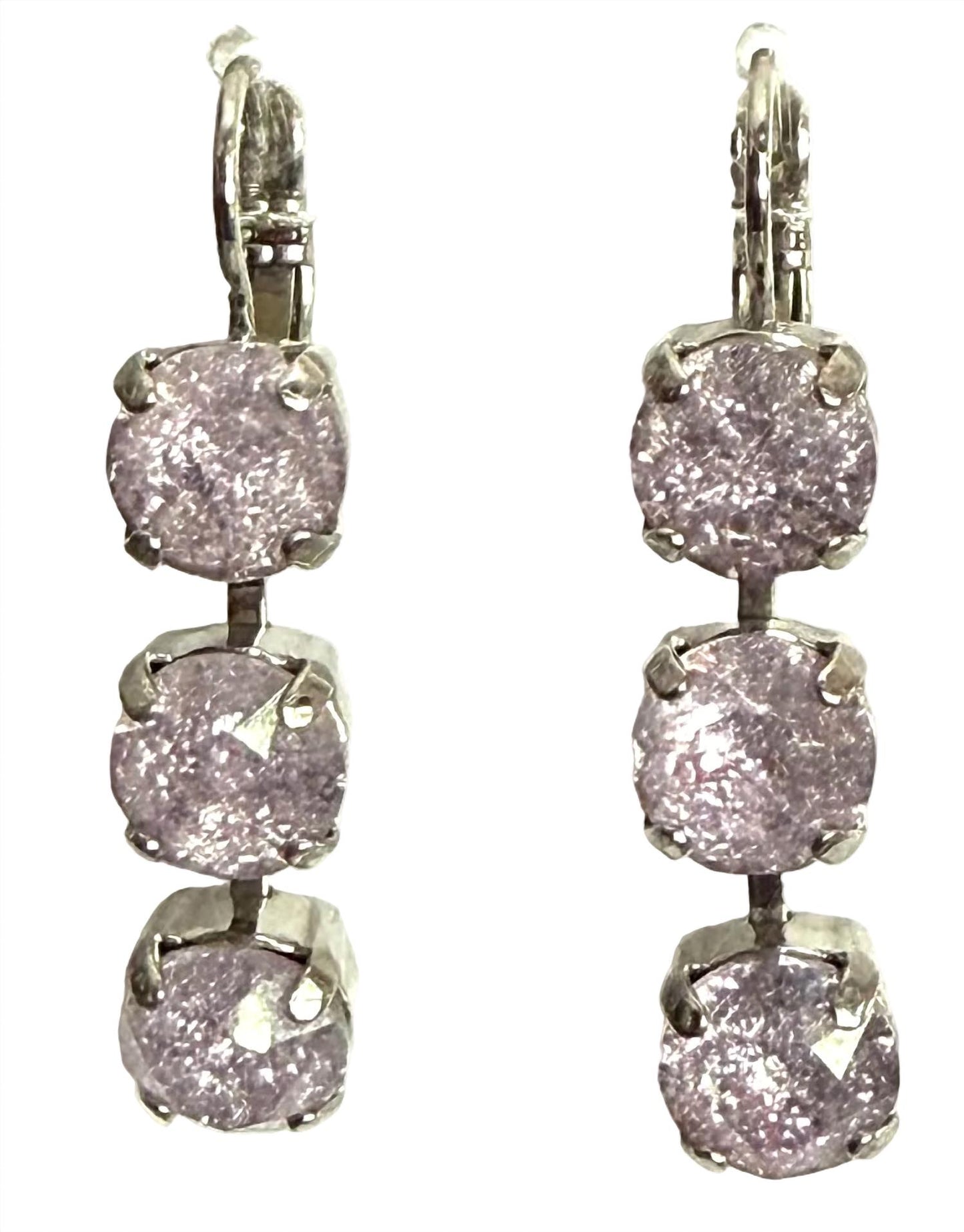 Women's Tripe Drop Earrings