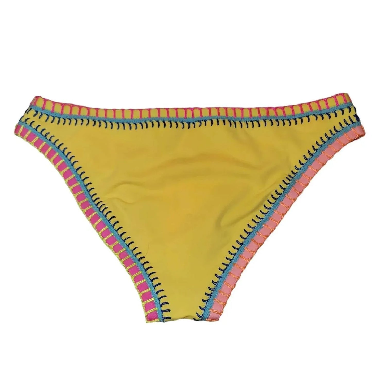 Platinum Swimwear - Stitched Scoop Bikini Bottoms - Rack Hunt
