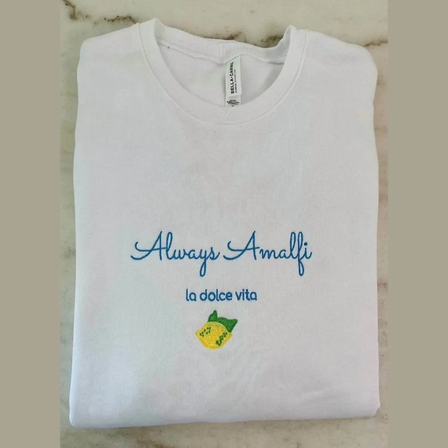 Always Amalfi - Women's La Dolce Vita Sweatshirt - Rack Hunt