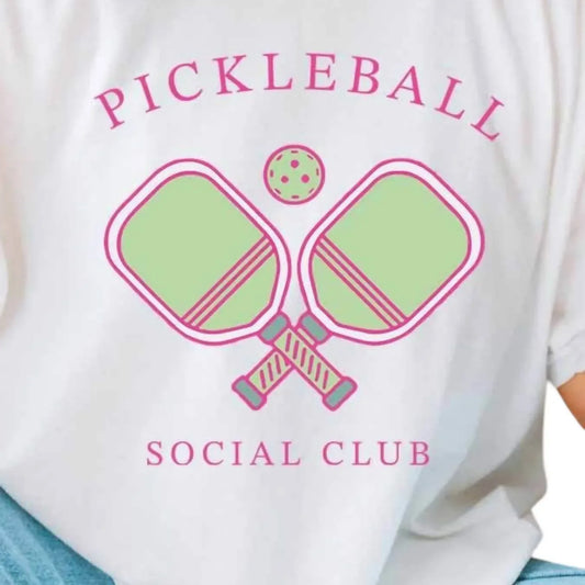 Khristee - Pickleball Fancy Graphic Tee - Rack Hunt