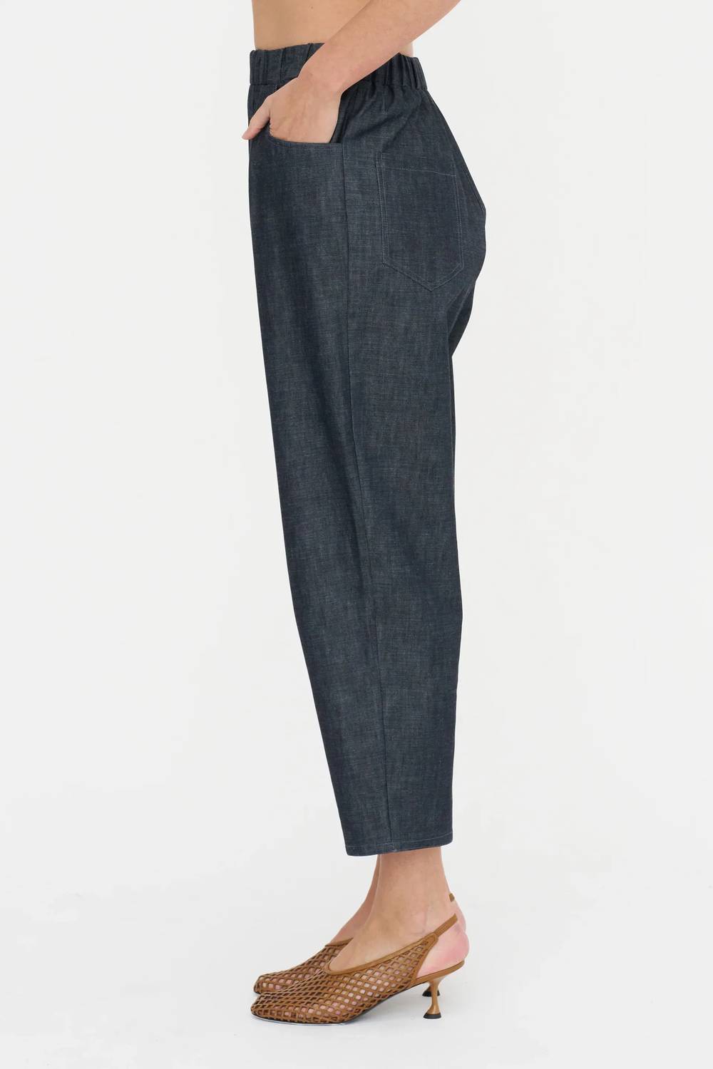 Carrot Wide Leg Jeans