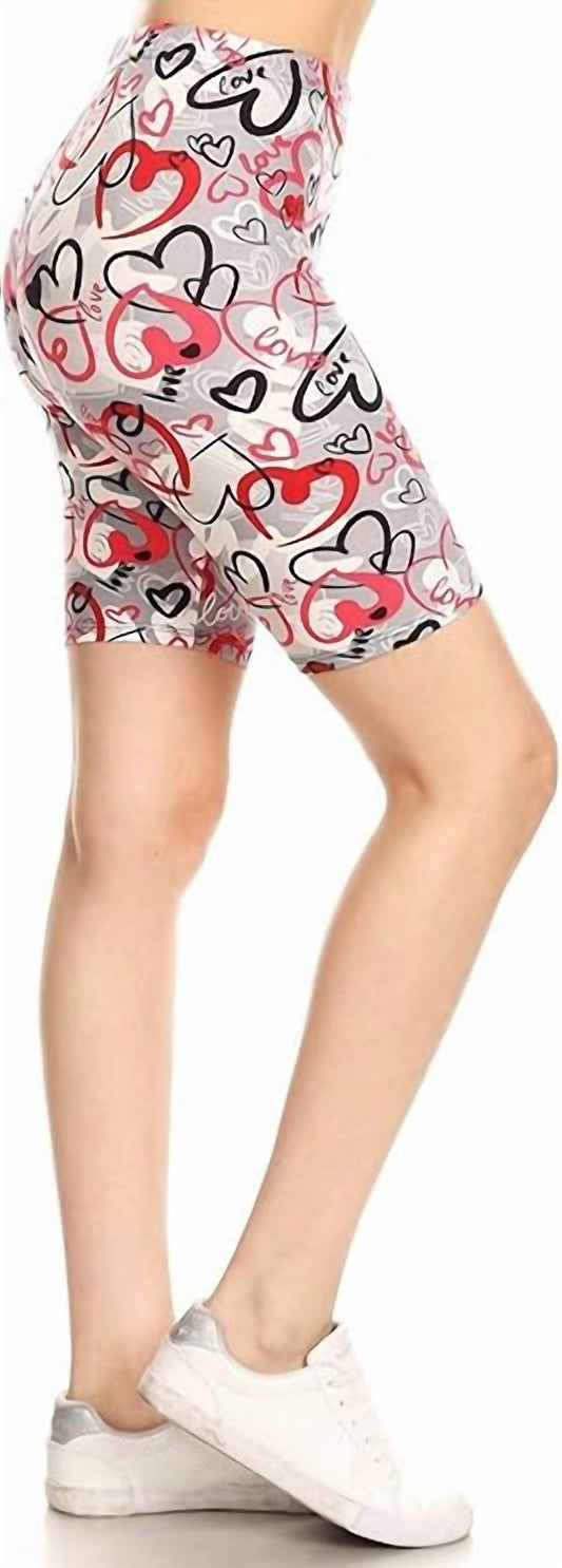 LOVE IT - Valentines Biker Babe Shorts - Rack Hunt -