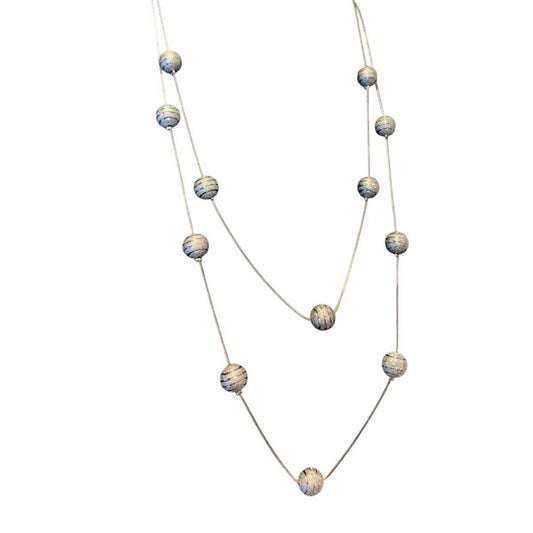 Must Haves by Paula - 4-pc Shiny Waterfall Beaded Opera Length Necklace - Rack Hunt -