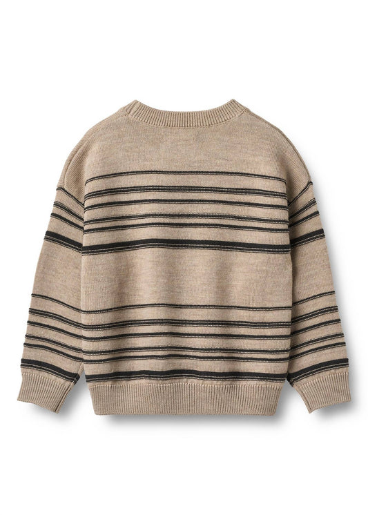 Kid's Flores Stripes Sweater