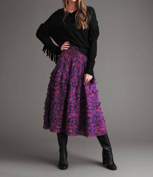 LOLA FRINGE VNECK SWEATER