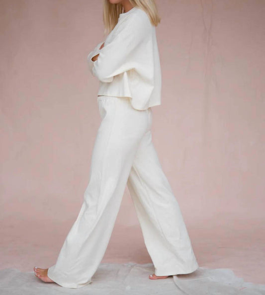 Pointelle Slightly Cropped Top