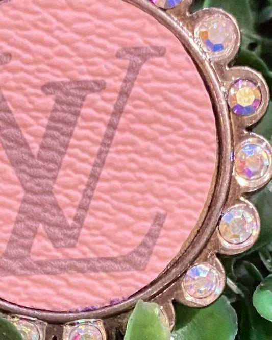 Kingdom Kreations - Women's Crystal Adjustable Monogram Ring - Rack Hunt -