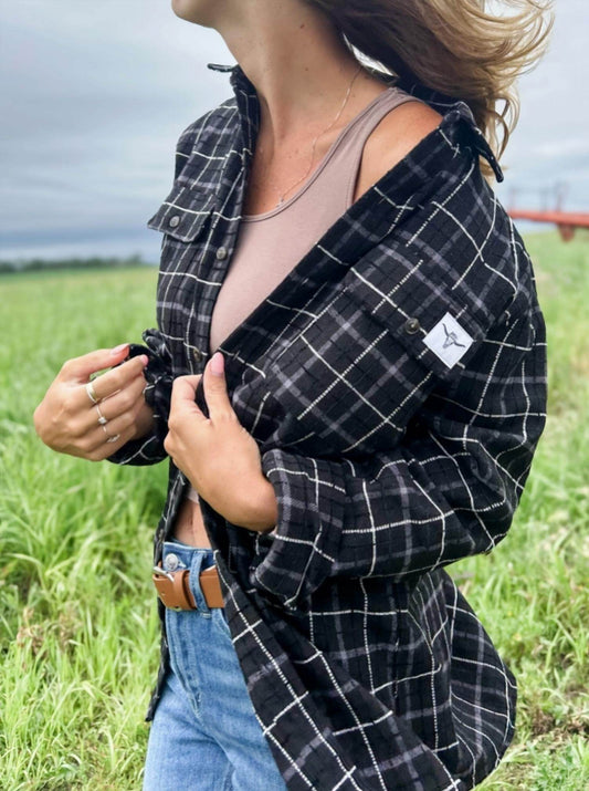 American Farm Company - Plaid Flannel Afc Shacket - Rack Hunt -