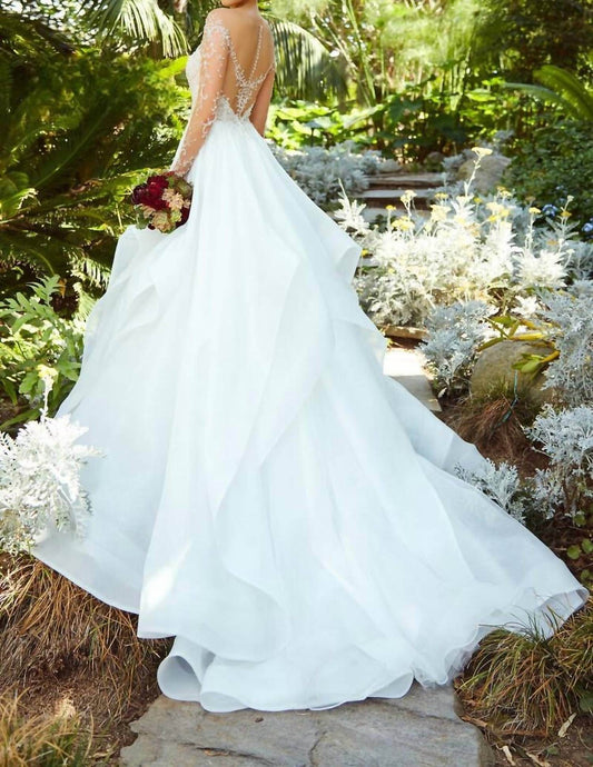 Kitty Chen Couture - Bibi Ruffled Wedding Dress - Rack Hunt