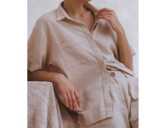 Bali Lane - Otis Short Sleeve Linen Shirt - Rack Hunt