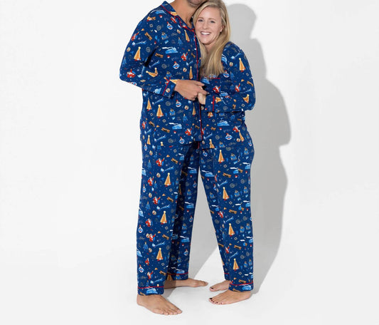 Men's The Polar Express Bamboo Pajama Set