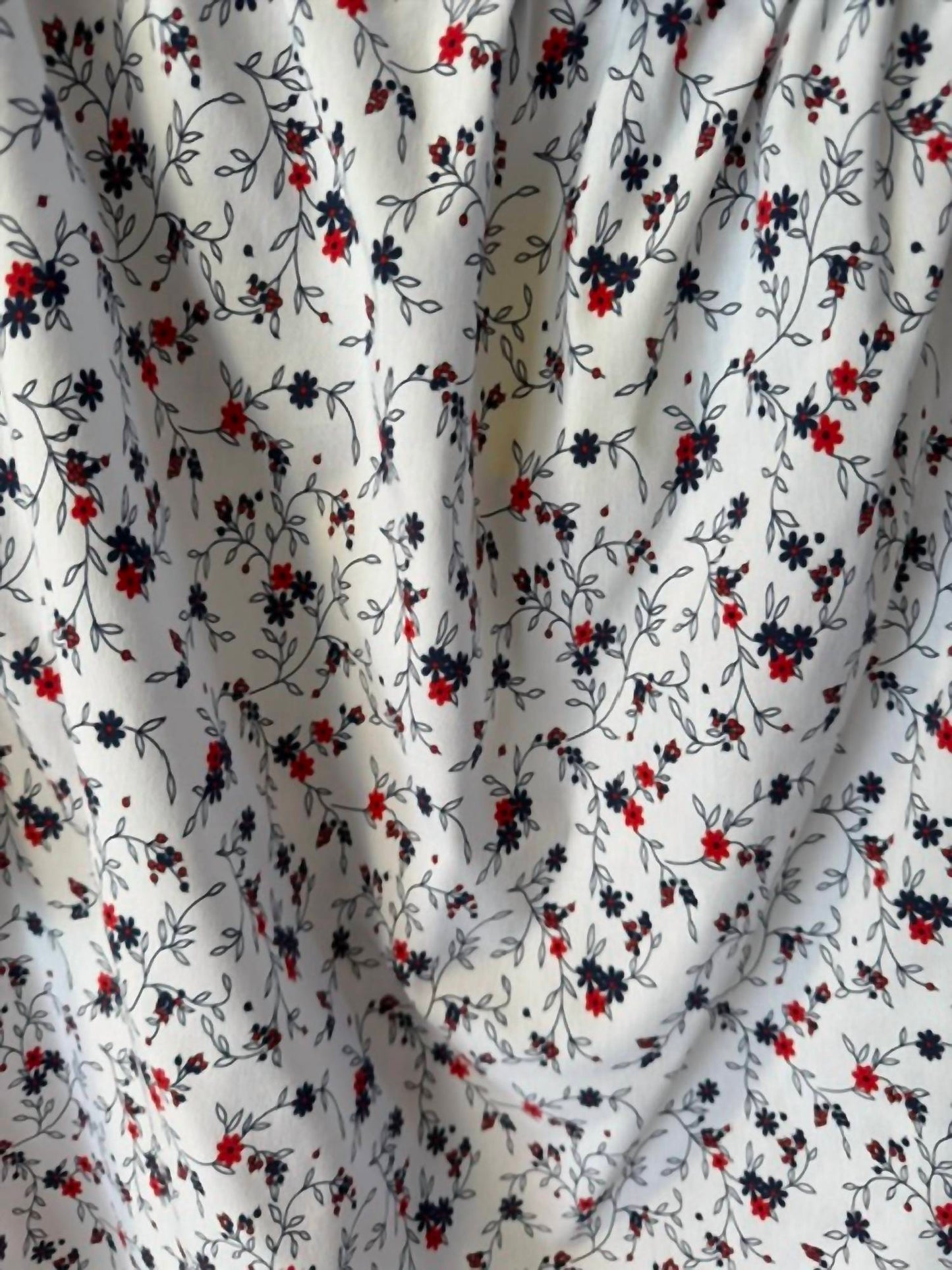 Women's Floral Print Off Shoulder Blouse