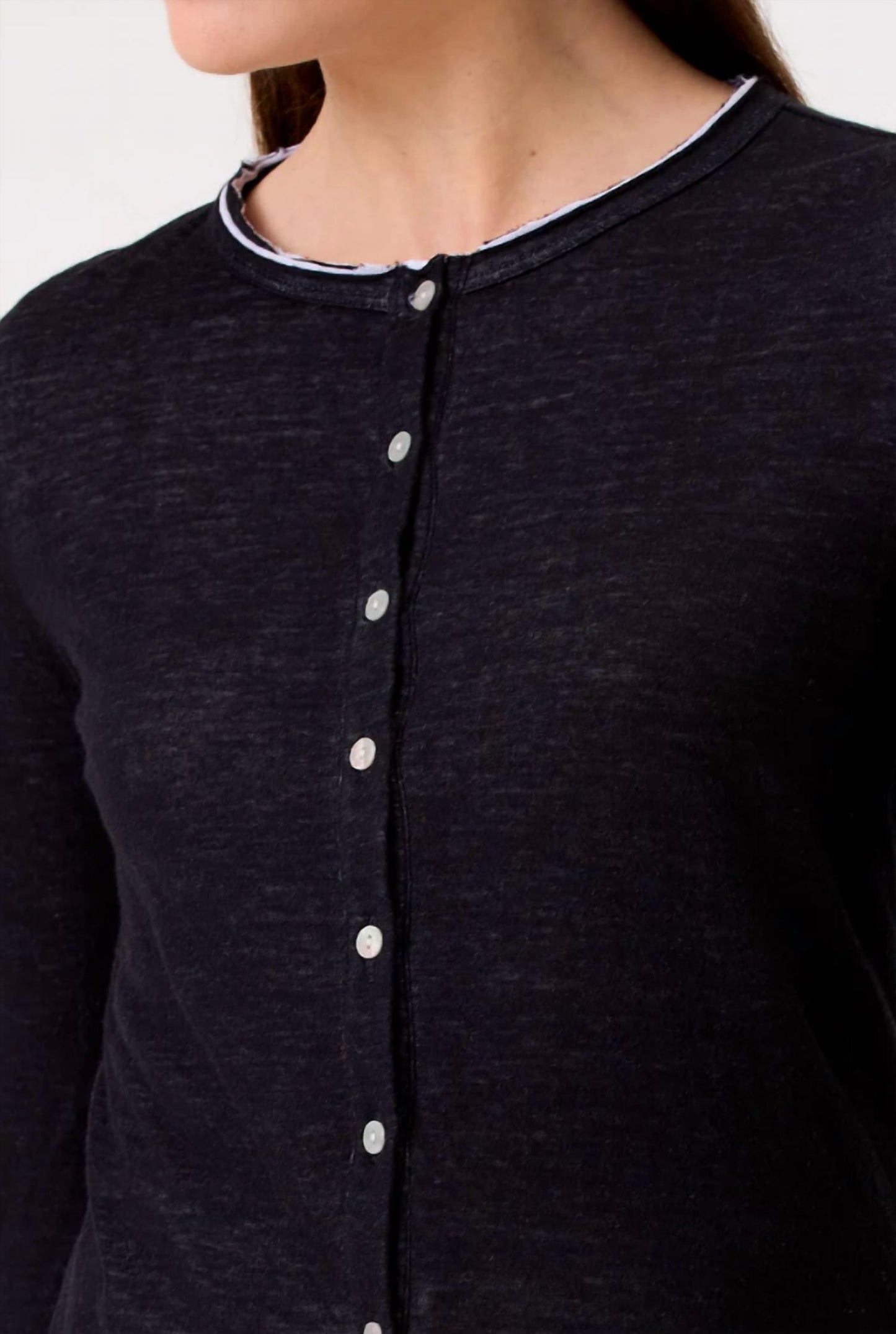 Chloe Double Layer Jersey Cardigan