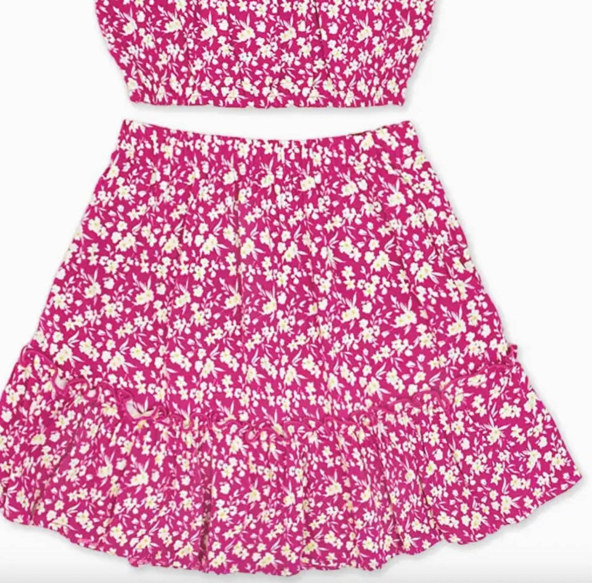 Girl's 2-Piece Tank & Skirt Set