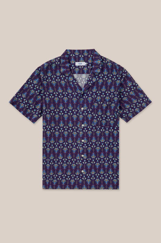 Graphic Print Short Sleeved Shirt