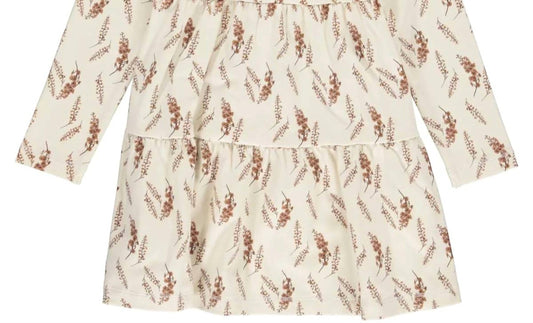 Girls' Long sleeves Floral Dress