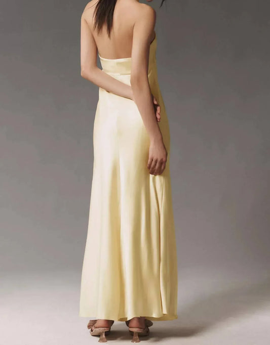 BHLDN - Selma Satin Maxi Dress - Rack Hunt