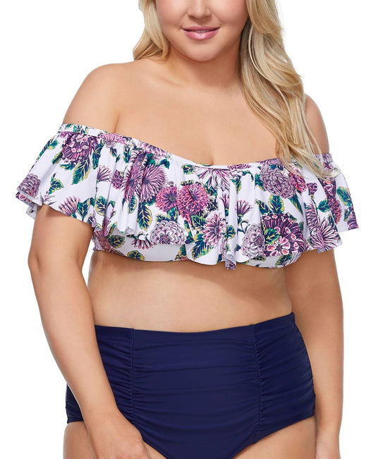 Women's Trendy Flounce Bikini Top
