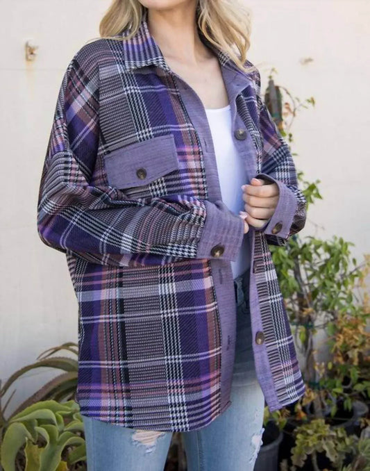 Ellis - Plaid Shacket - Rack Hunt