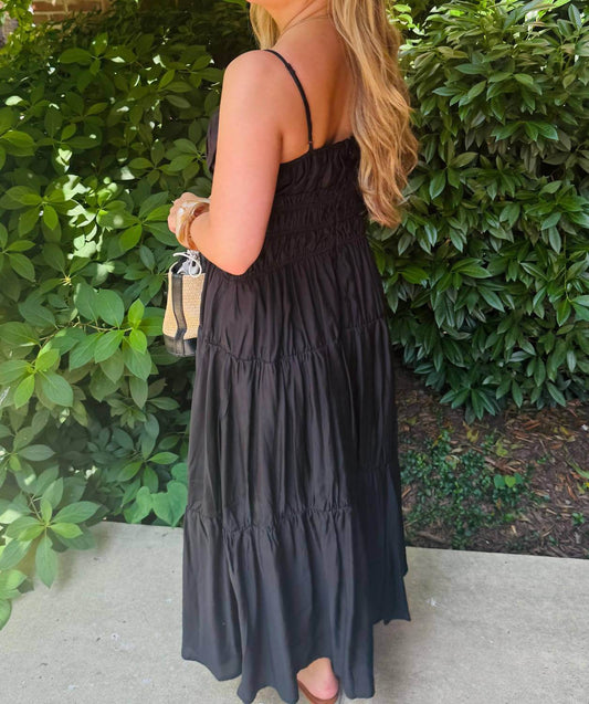 Lilbelle Charlotte - Kari Ruched Midi Dress - Rack Hunt -