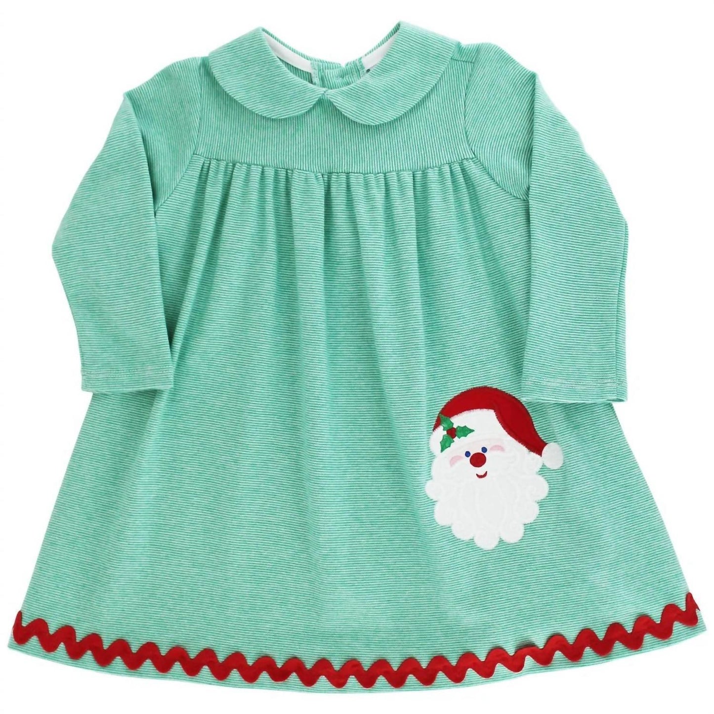 Bailey Boys - Girl's Santa Dress With Collar - Rack Hunt
