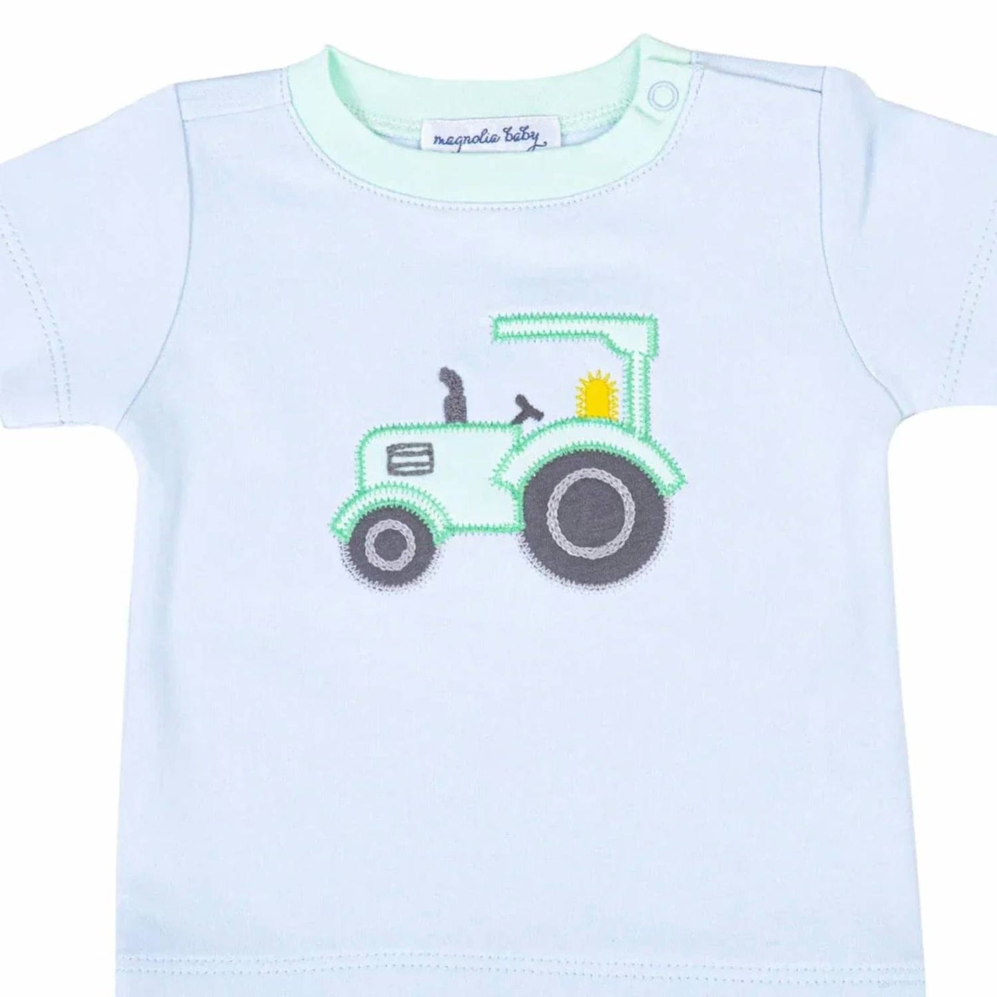 Kids' Tractor Time Applique Toddler T-shirt