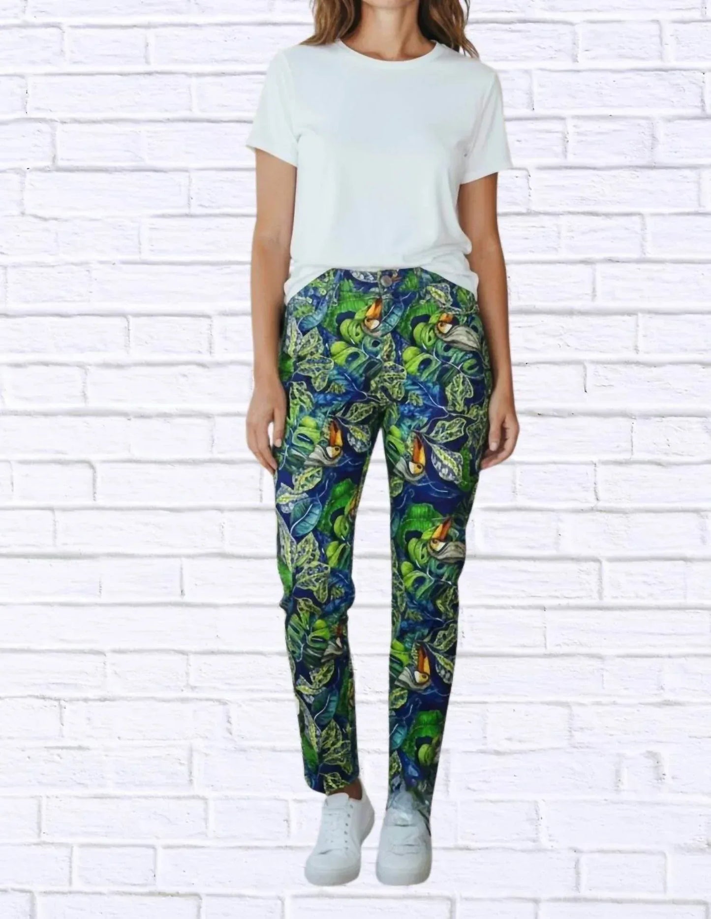 Diva USA - Tropical Toucan Print Pants - Rack Hunt