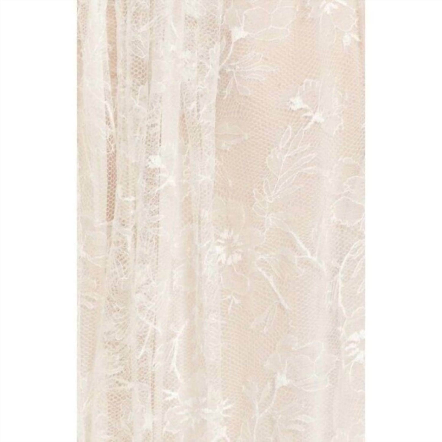 Adam Lippes - Sheer Floral Lace Tunic Top - Rack Hunt -