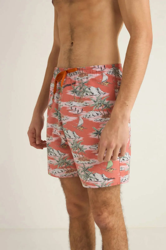 Rhythm. - Tropical Beach Shorts - Rack Hunt