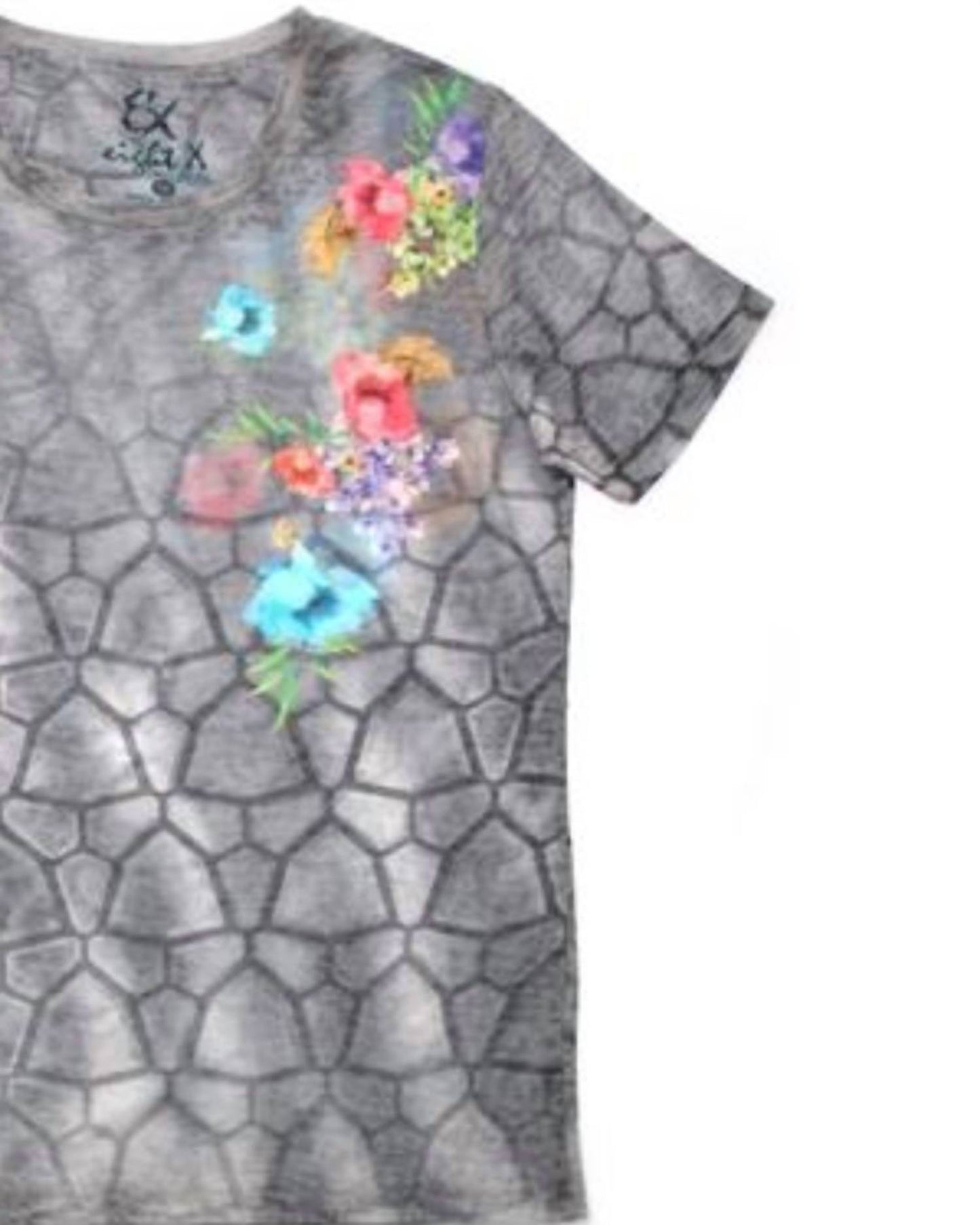 Men's Floral Print T-shirt