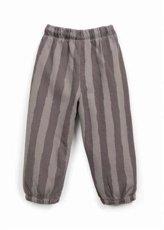 Kid's Striped Drawstring Sweatpant