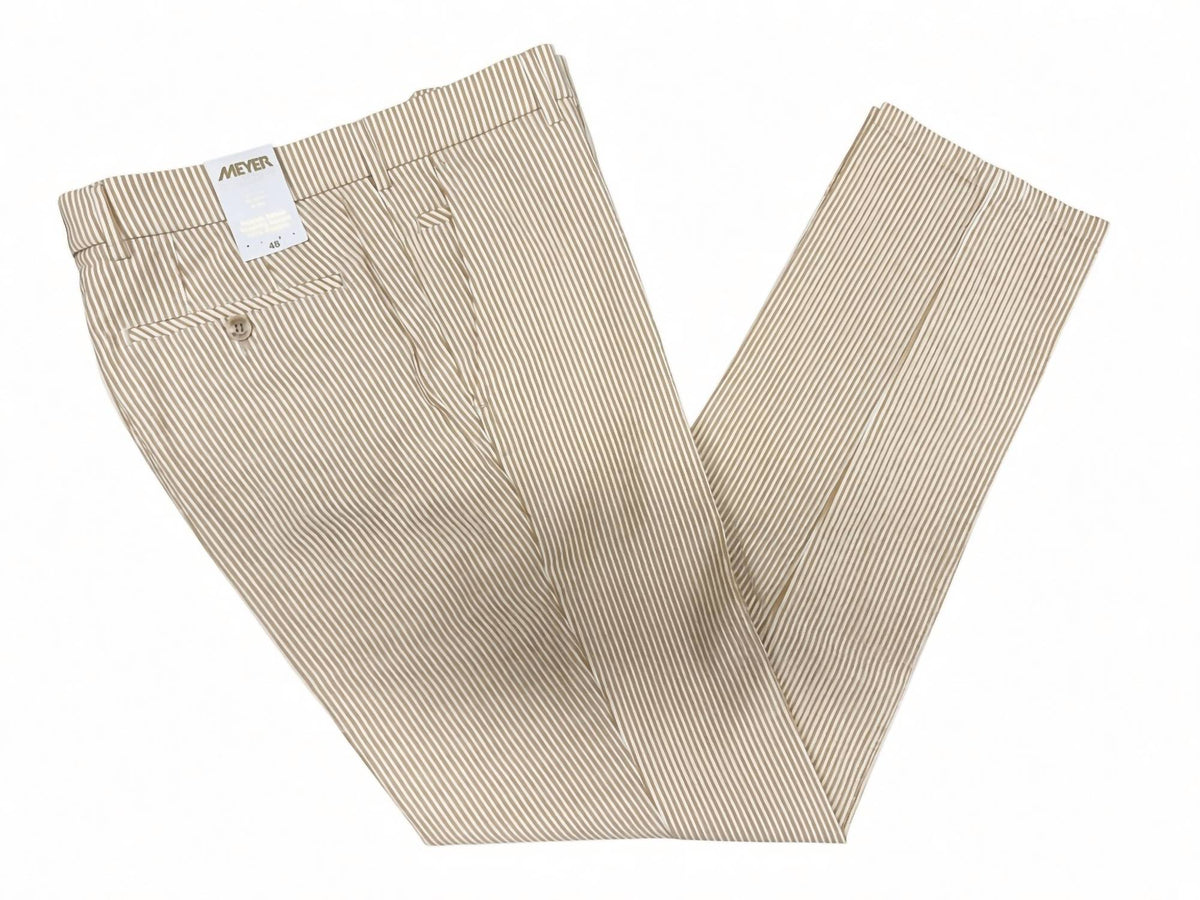 Men's Roma Seersucker Trousers