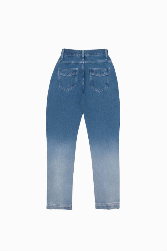 Sasha+Z - Pintuck Ombre Denim Pants - Rack Hunt -