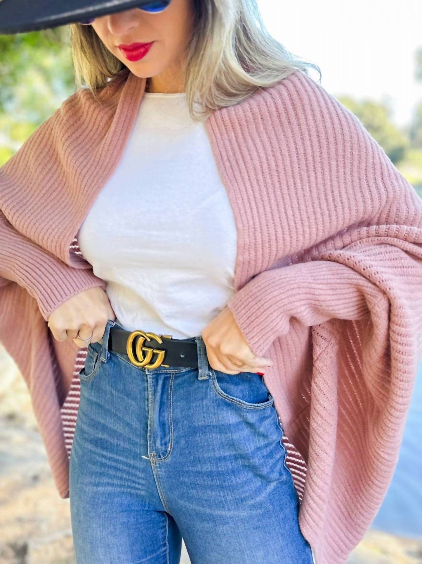 Shrug Ribbed Knit Cardigan
