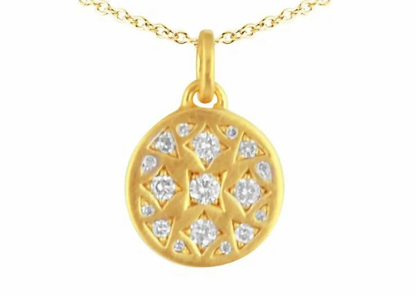 La Soula Jewelry - Women's Alissa Mosaic Plated Necklace - Rack Hunt