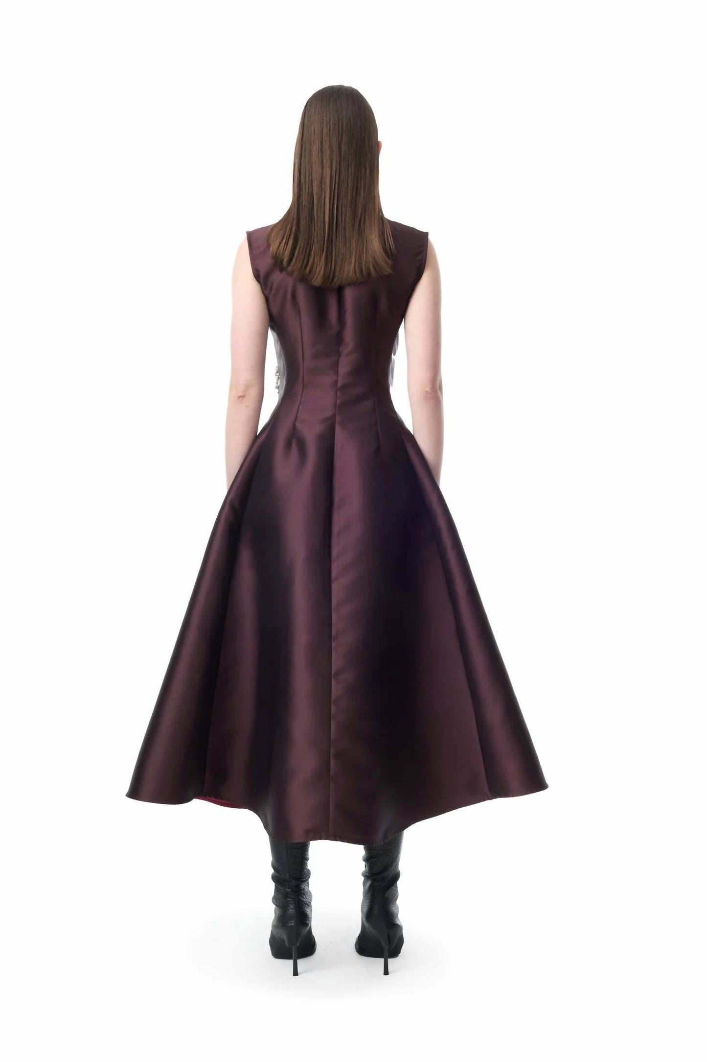Sleeveless Dress With Embellishment