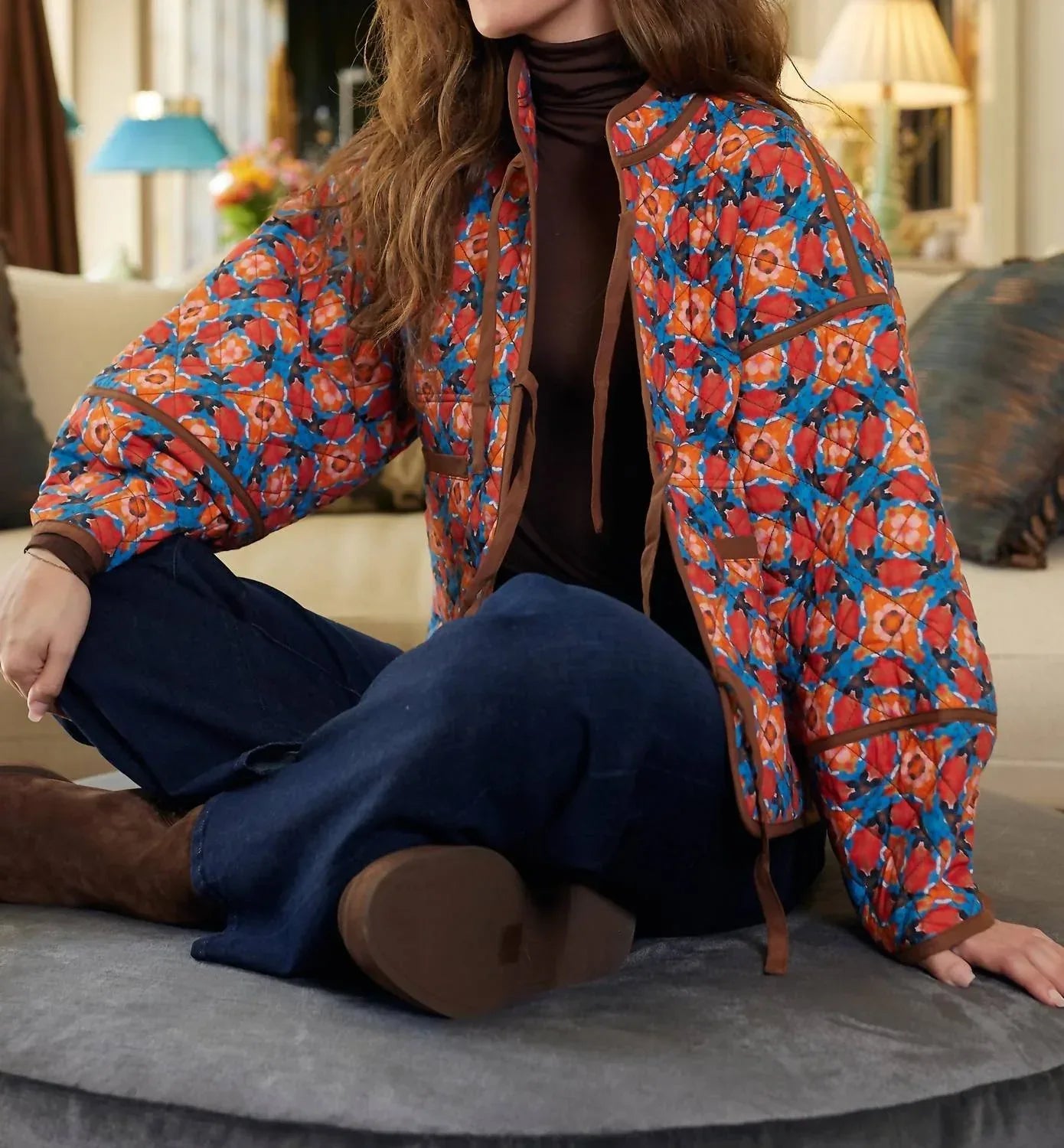 BROOKS AVENUE - Eloise Reversible Quilted Jacket - Rack Hunt