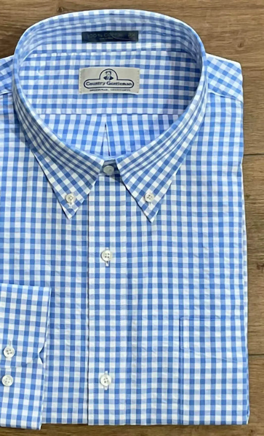 Gordon of New Orleans - Men's All Cotton Seersucker Shirt - Rack Hunt