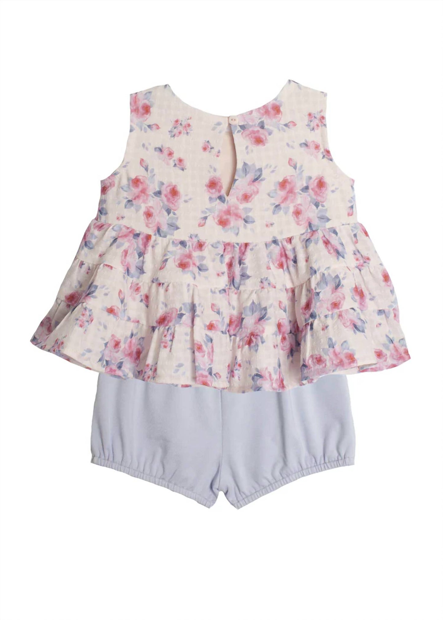 Girl's Amelia Blouse And Shorts Set