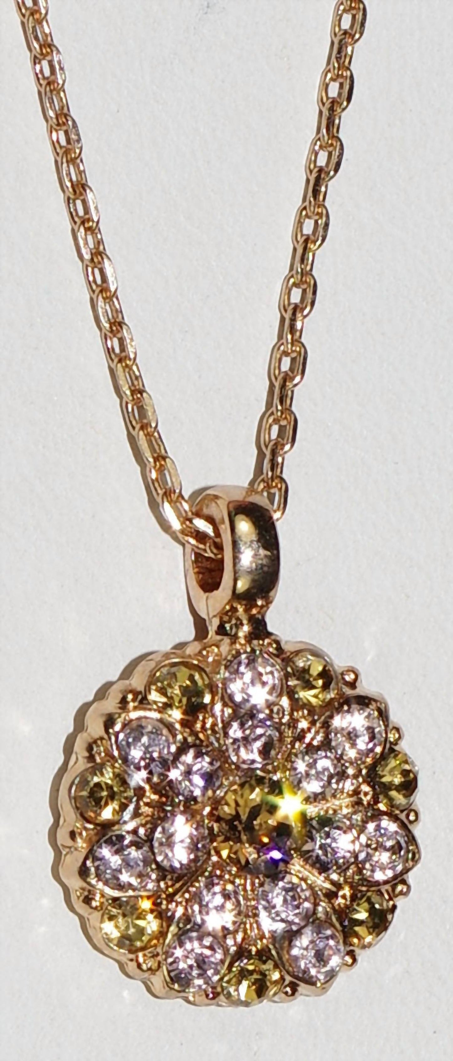 Women's Golden Tulips Guardian Angel Pendant