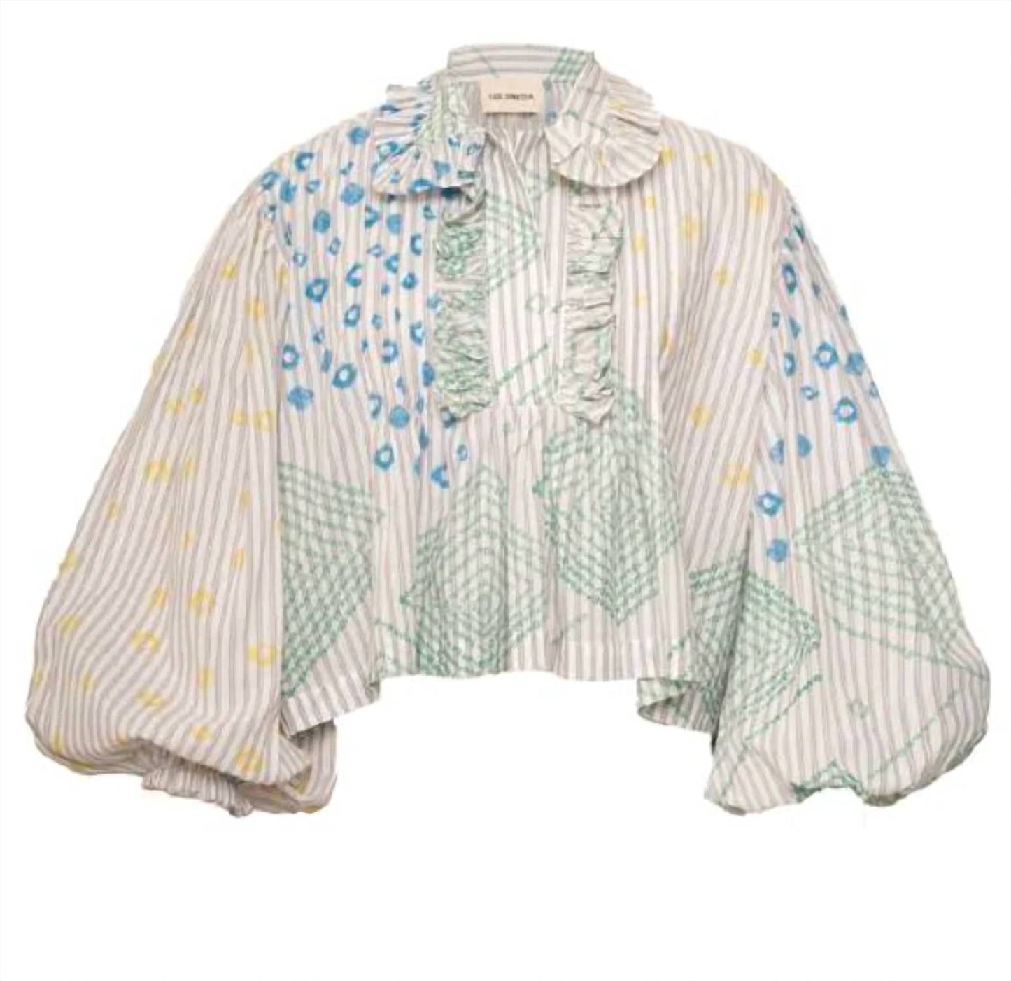 Baya Frill Long Sleeve Blouse
