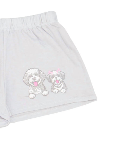 Girl's Pup Party Shorts