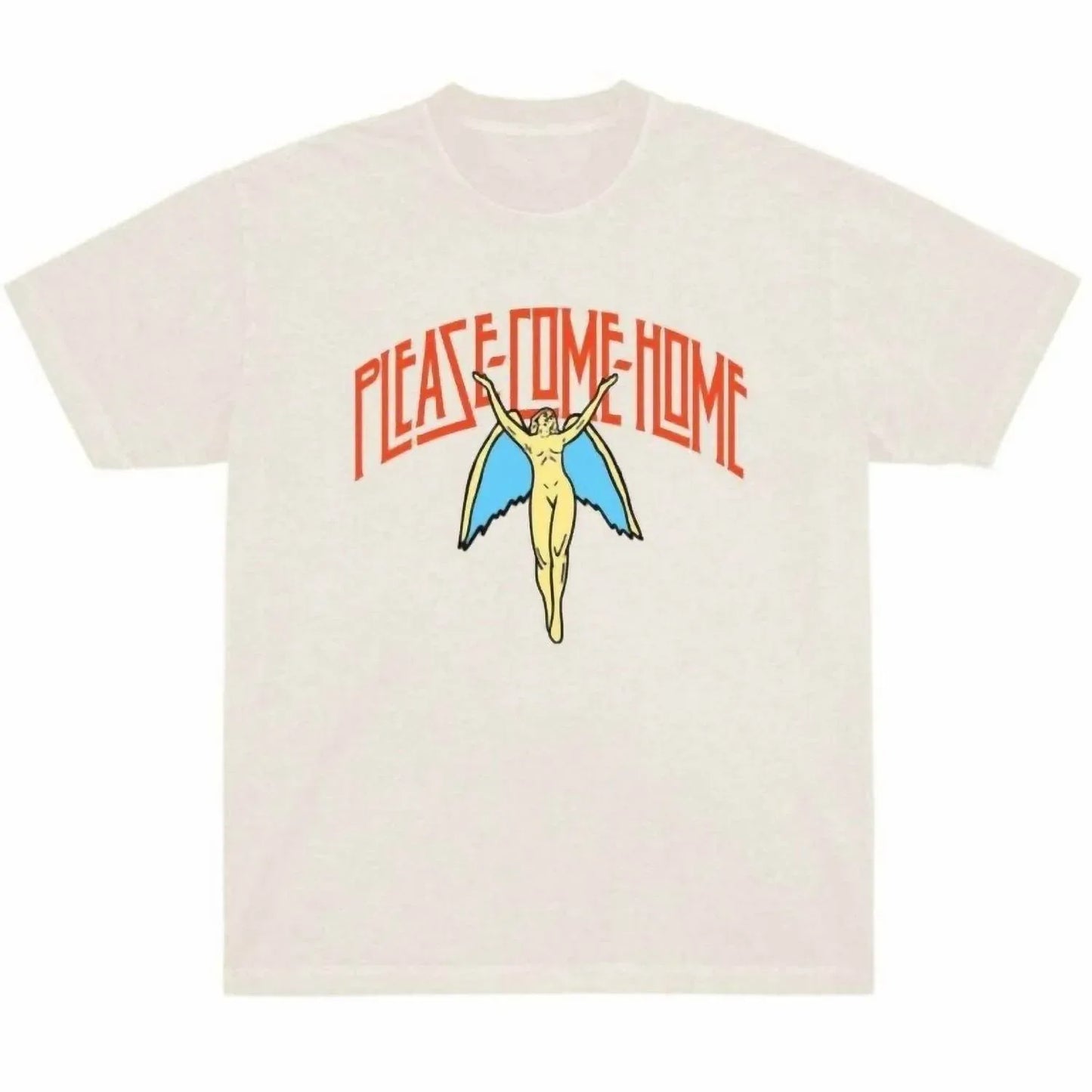 Please Come Home - Men's Please Come Home Angel Tee - Rack Hunt