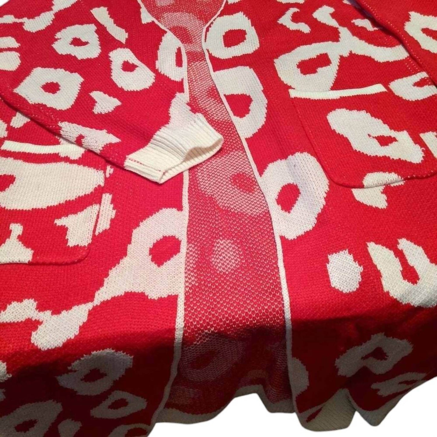 Kara and Kate - Open Front Leopard Print Cardigan - Rack Hunt -