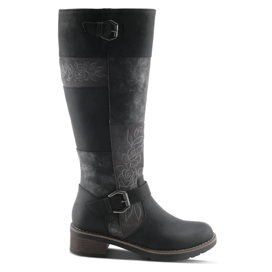 WOMEN'S COLLAGE TALL BOOTS