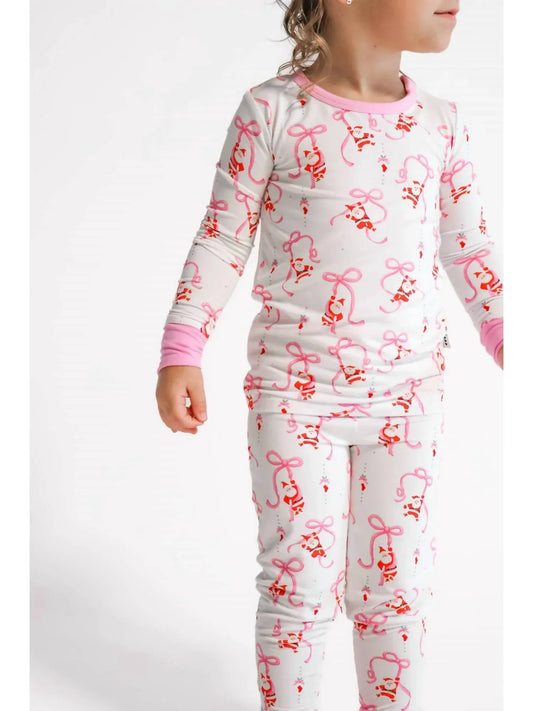 Small Shop - Santa Baby Bamboo Pajama Set - Rack Hunt