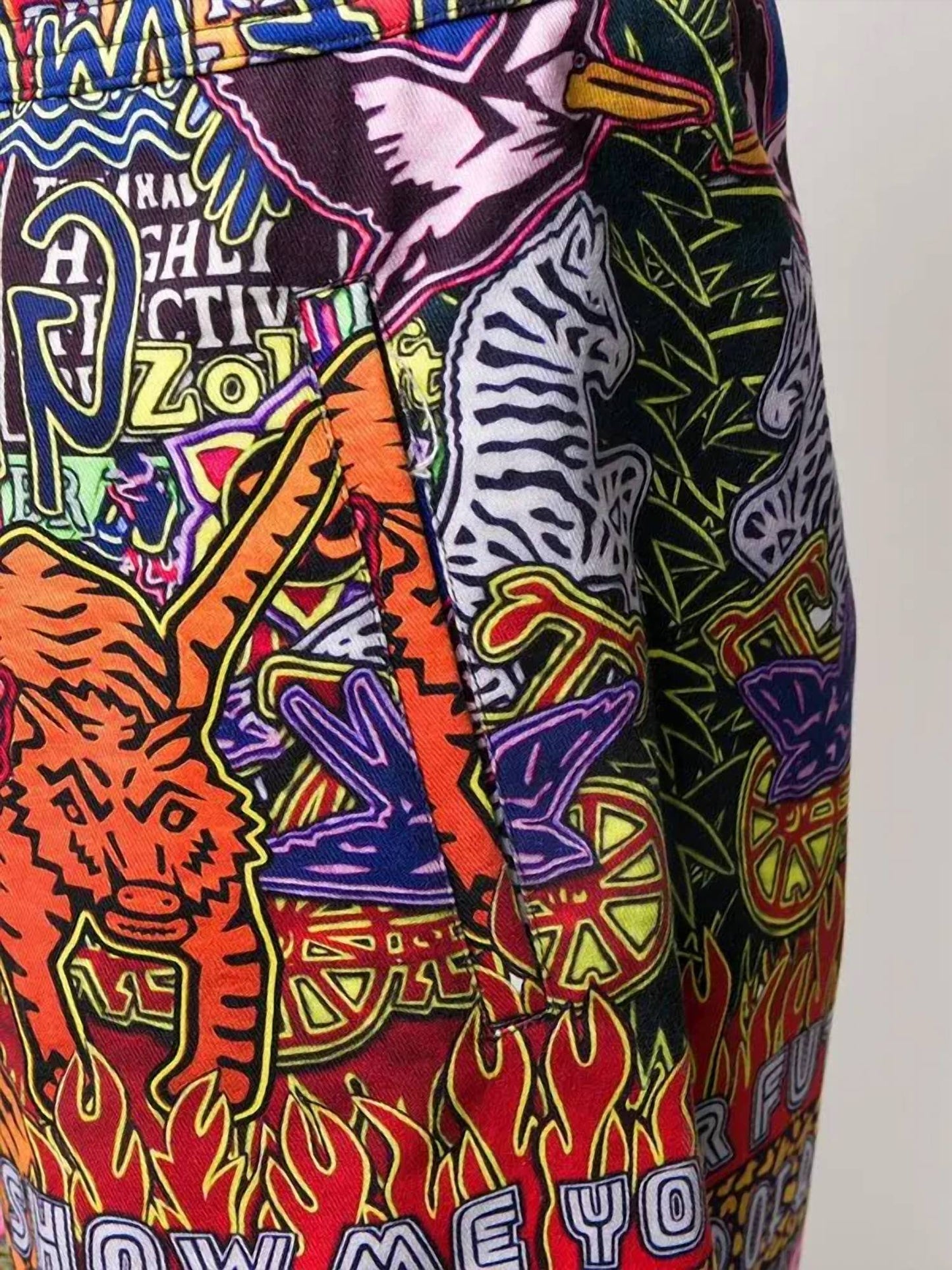 All-over Printed Shorts